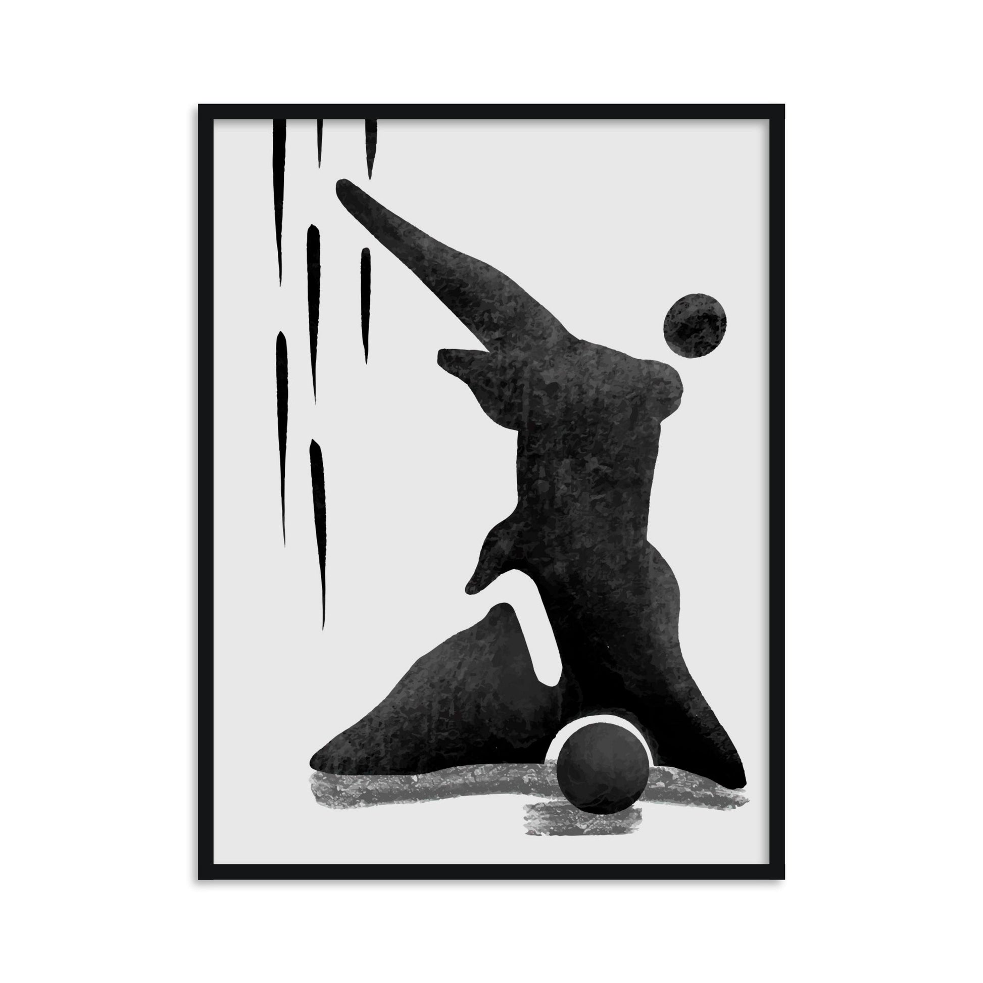 Buy Frames - Emotion Matisse Inspired Abstract Wall Art Painting Frame For Living Room Bedroom and Home Decor by The Atrang on IKIRU online store