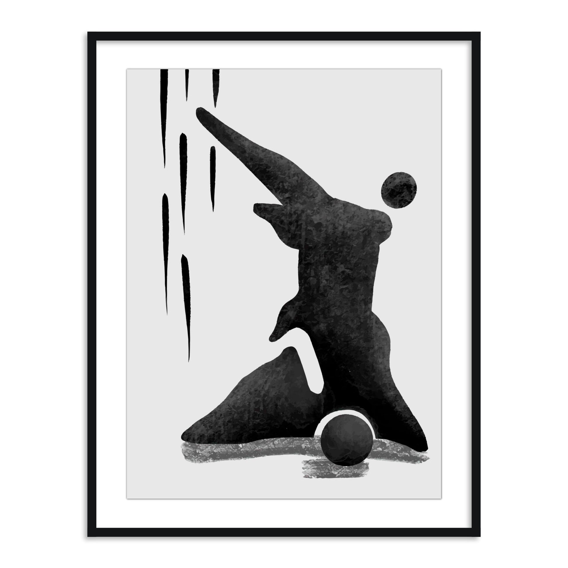 Buy Frames - Emotion Matisse Inspired Abstract Wall Art Painting Frame For Living Room Bedroom and Home Decor by The Atrang on IKIRU online store