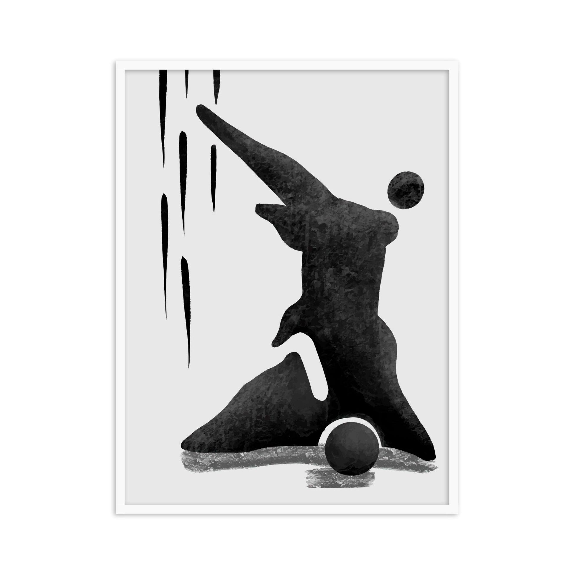 Buy Frames - Emotion Matisse Inspired Abstract Wall Art Painting Frame For Living Room Bedroom and Home Decor by The Atrang on IKIRU online store