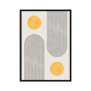 Buy Frames - Geometric Capsule Wall Art Framed Painting For Living Room Bedroom and Home Decor by The Atrang on IKIRU online store