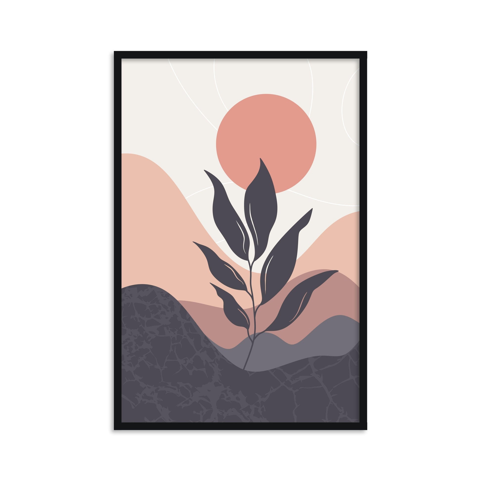 Buy Frames - Germinate Wall Art Framed Painting For Living Room Bedroom and Modern Home Decor by The Atrang on IKIRU online store