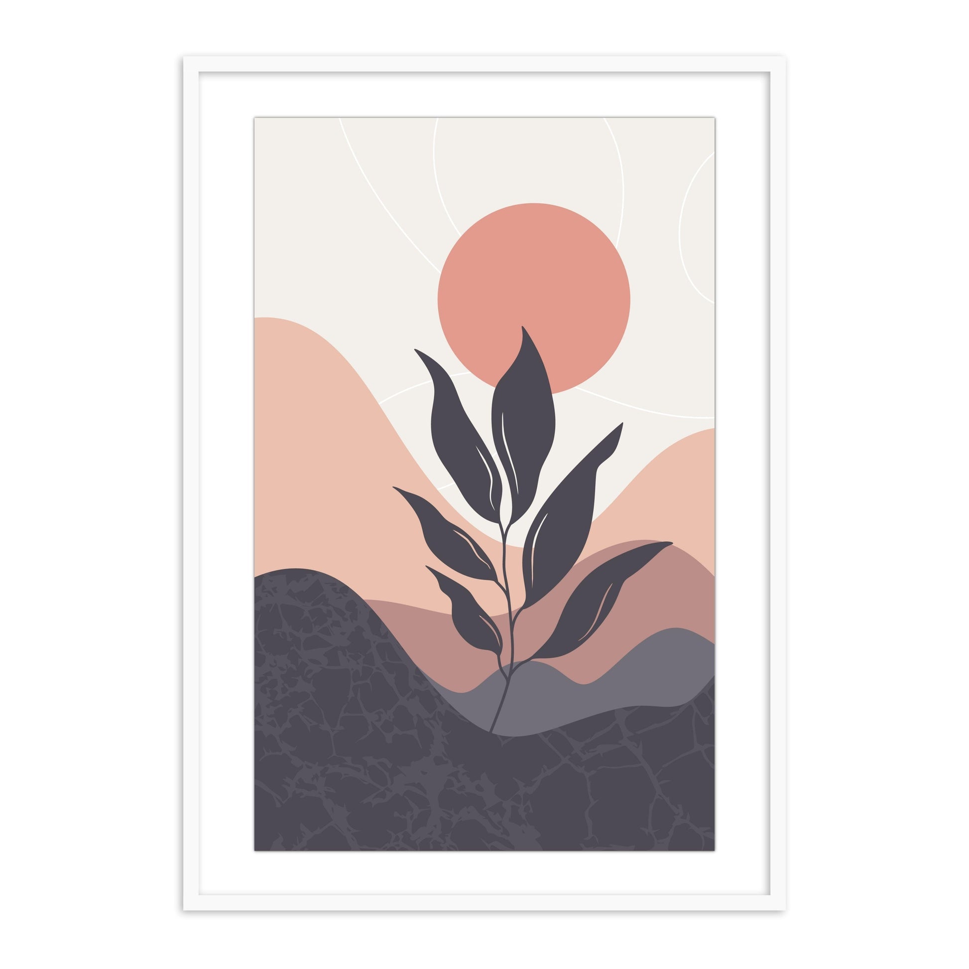 Buy Frames - Germinate Wall Art Framed Painting For Living Room Bedroom and Modern Home Decor by The Atrang on IKIRU online store