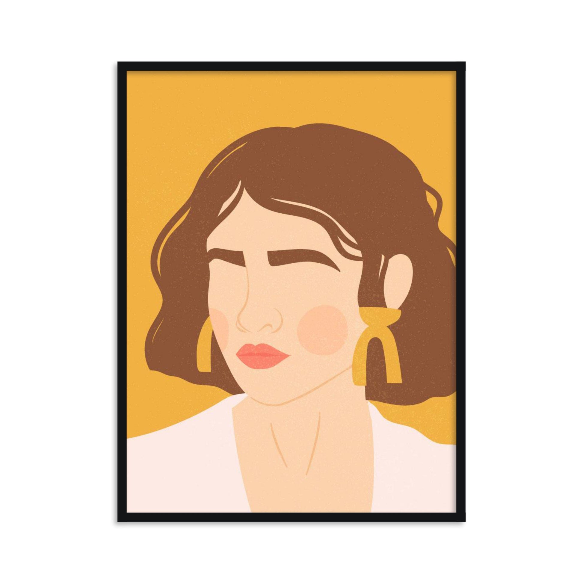 Buy Frames - Glance Colorfull Women Painting Framed Wall Art For Living Room Bedroom and Home Decor by The Atrang on IKIRU online store