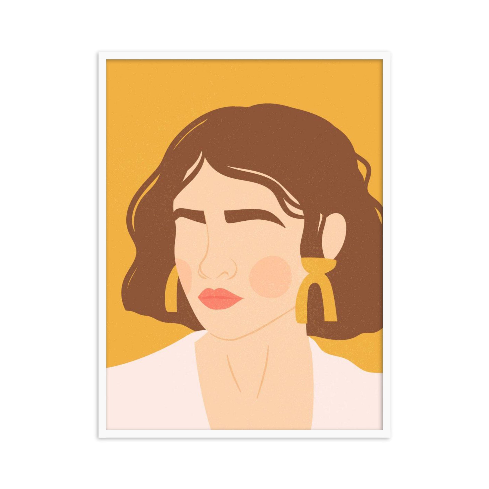 Buy Frames - Glance Colorfull Women Painting Framed Wall Art For Living Room Bedroom and Home Decor by The Atrang on IKIRU online store