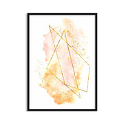 Buy Frames - Golden Baby Abstract Wall Art Painting Frame For Living Room Bedroom and Home Decor by The Atrang on IKIRU online store