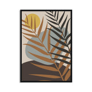 Buy Frames - Leaf Wall Frame Decor Painting Art For Living Room Bedroom and Modern Home by The Atrang on IKIRU online store