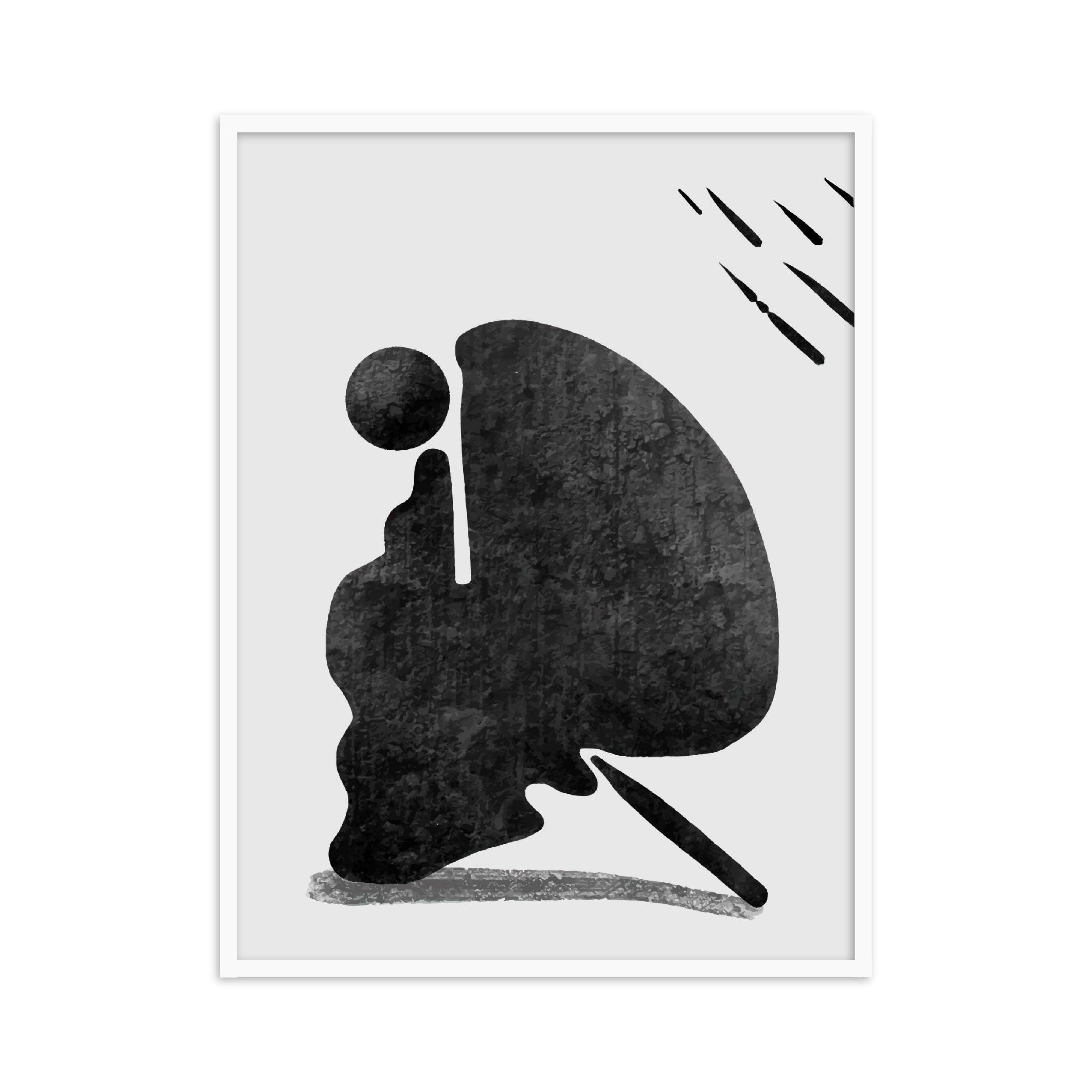 Buy Frames - Matisse Inspired Emotion Wall Art Framed Painting For Living Room Bedroom and Home Decor by The Atrang on IKIRU online store