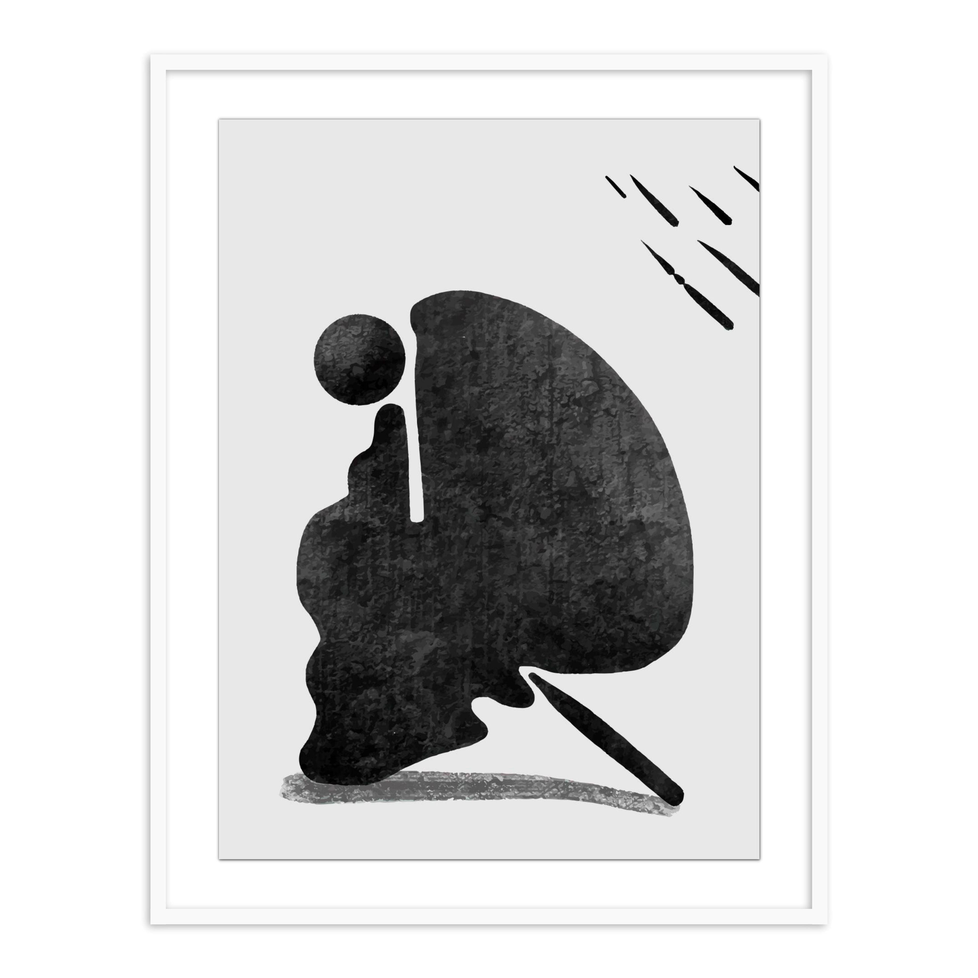 Buy Frames - Matisse Inspired Emotion Wall Art Framed Painting For Living Room Bedroom and Home Decor by The Atrang on IKIRU online store