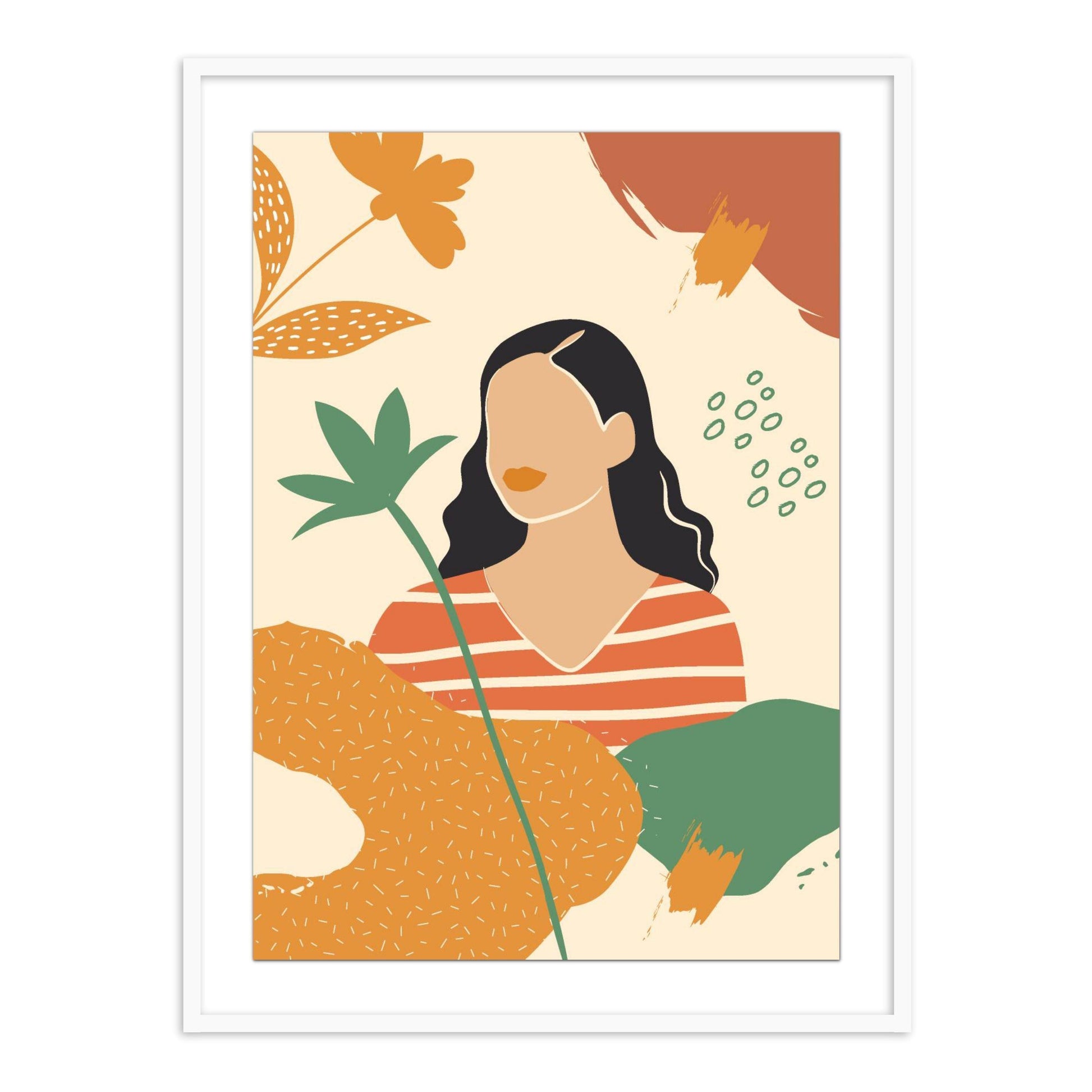 Buy Frames - Maverick Women Painting Framed Wall Art For Living Room Bedroom and Home Decor by The Atrang on IKIRU online store