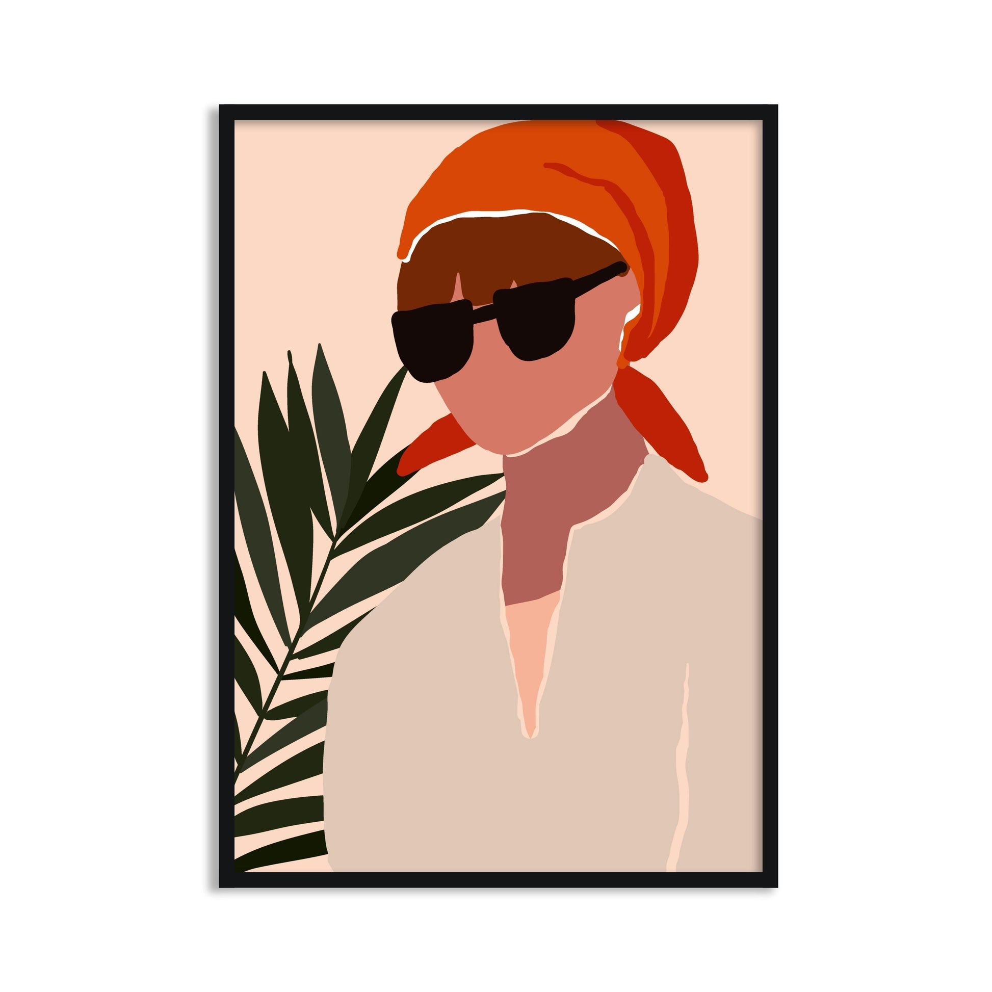 Buy Frames - Mystical Colorfull Women Painting Framed Wall Art For Living Room Bedroom and Home Decor by The Atrang on IKIRU online store