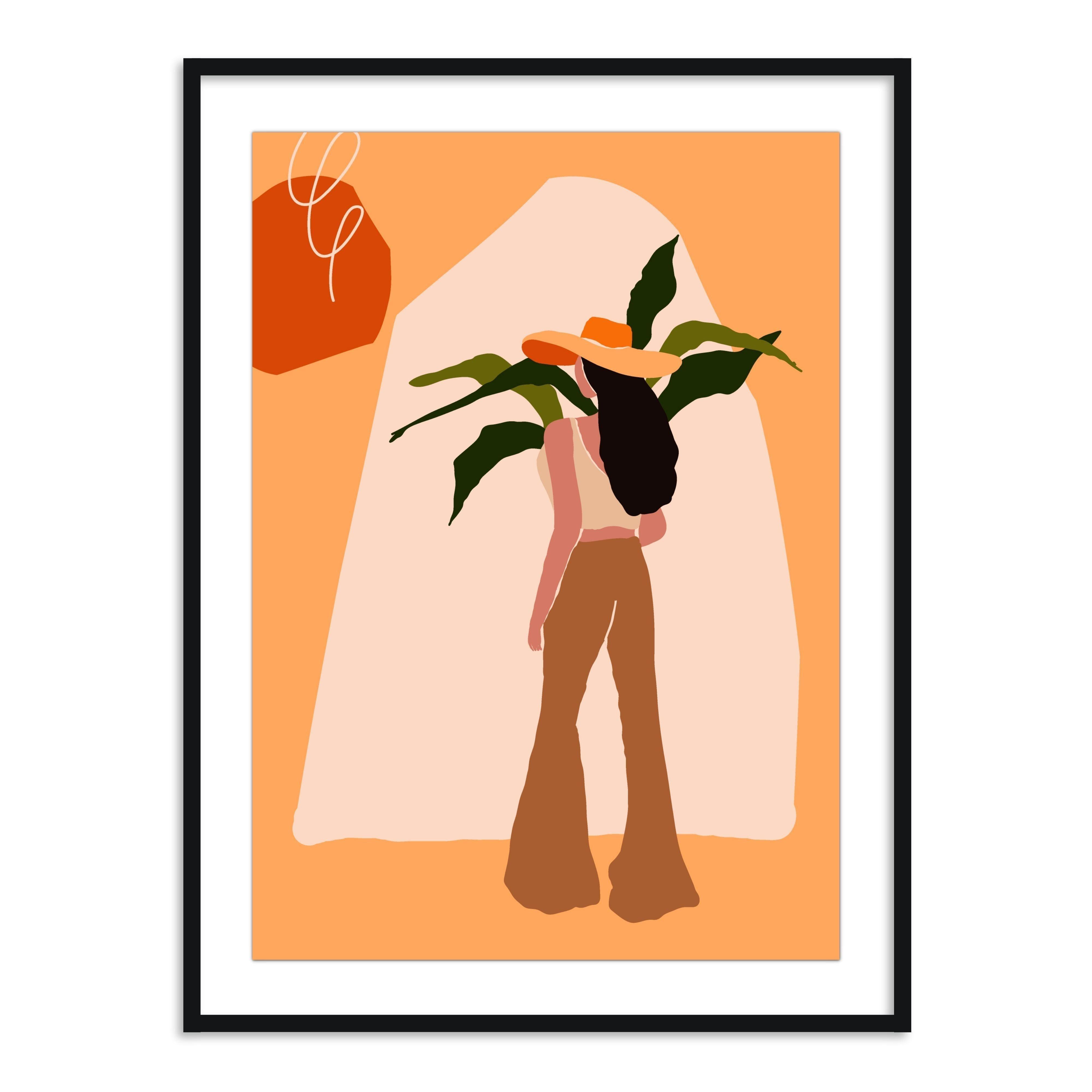 Buy Frames - Mystical Women Painting Framed Wall Art For Living Room Bedroom and Home Decor by The Atrang on IKIRU online store