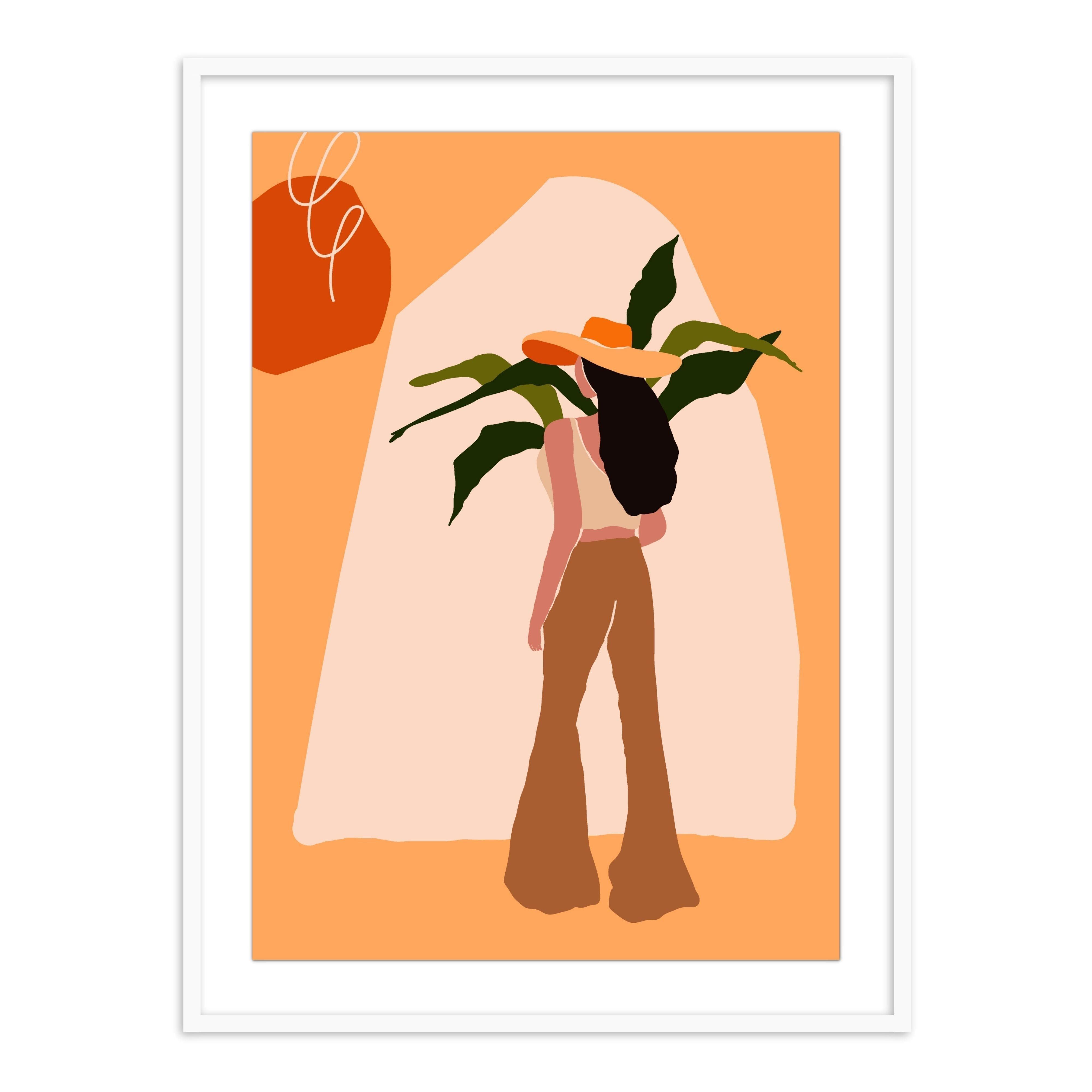 Buy Frames - Mystical Women Painting Framed Wall Art For Living Room Bedroom and Home Decor by The Atrang on IKIRU online store