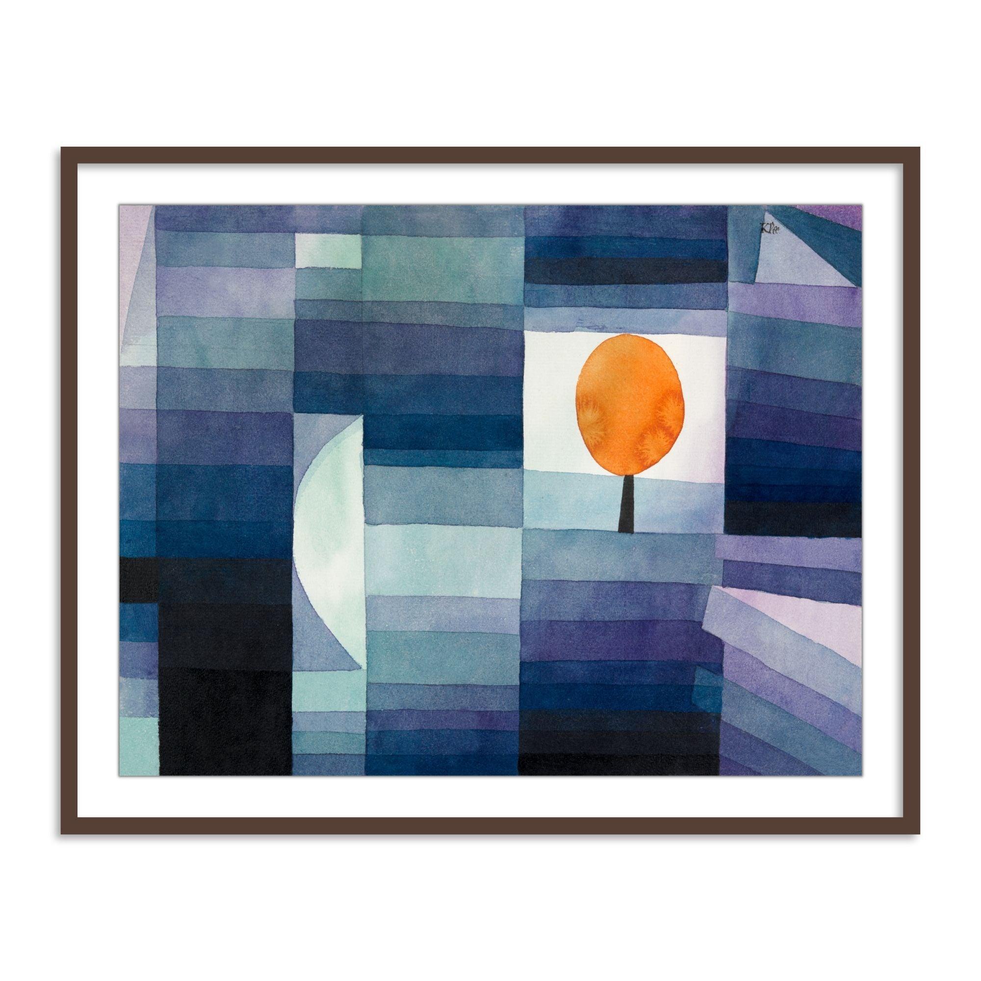 Buy Frames - The Harbinger of Autumn by Paul Klee - Abstract Painting Framed Wall Art For Living Room Bedroom and Home Decor by The Atrang on IKIRU online store