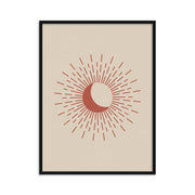 Buy Frames - The Sun Wall Art Framed Painting For Living Room Bedroom and Home Decor by The Atrang on IKIRU online store