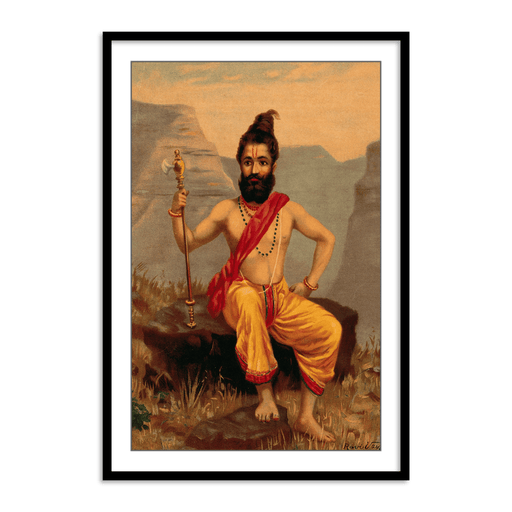 Buy Frames - Vishnu's sixth avatar Parashu Rama by Raja Ravi Varma by The Atrang on IKIRU online store