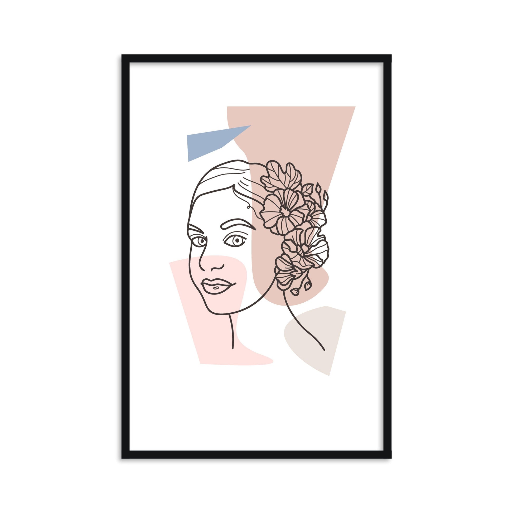 Buy Frames - Wall Art Framed Painting For Living Room Bedroom and Home Decor-Plant Head 1 by The Atrang on IKIRU online store