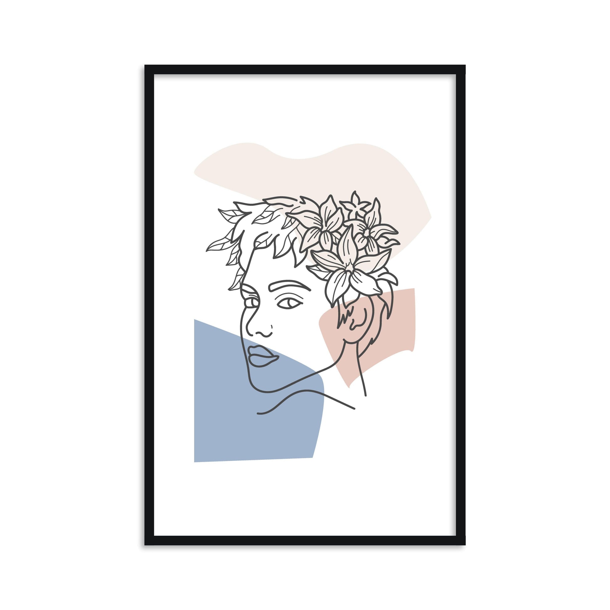 Buy Frames - Wall Art Framed Painting For Living Room Bedroom and Home Decor-Plant Head 3 by The Atrang on IKIRU online store