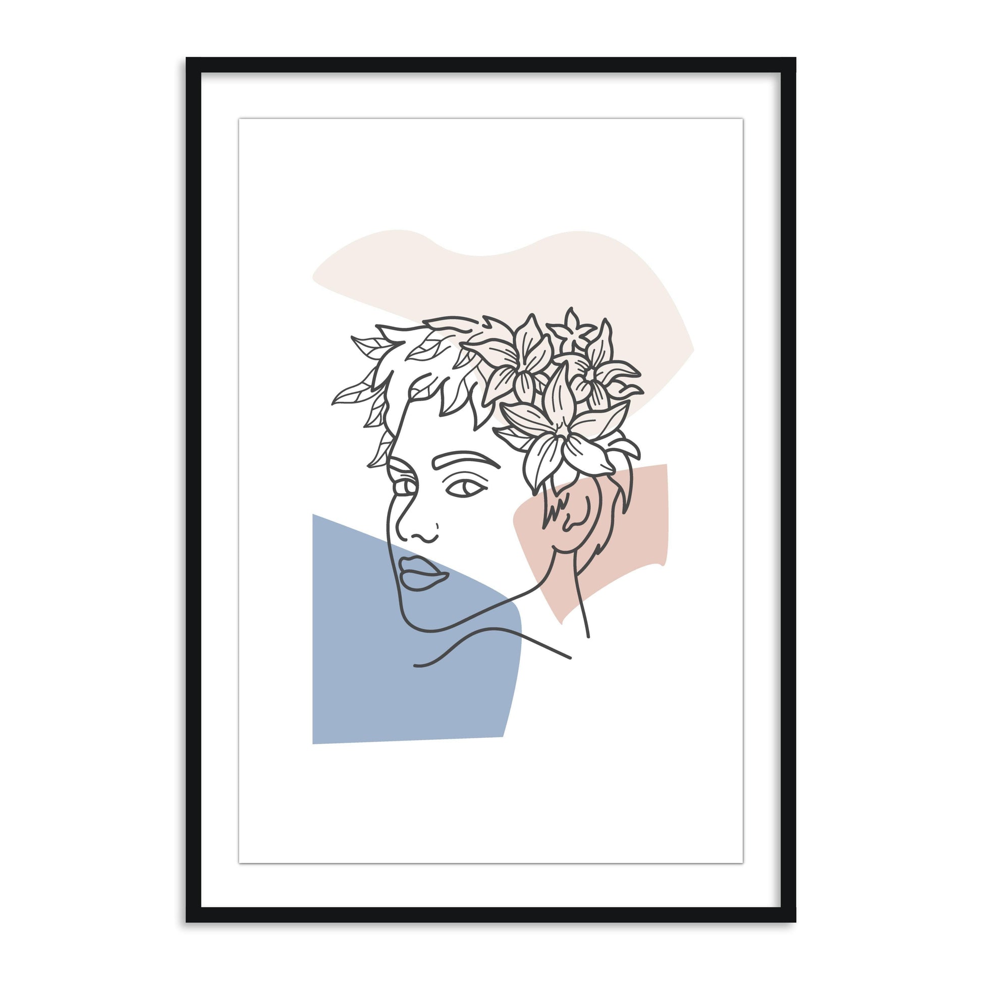 Buy Frames - Wall Art Framed Painting For Living Room Bedroom and Home Decor-Plant Head 3 by The Atrang on IKIRU online store