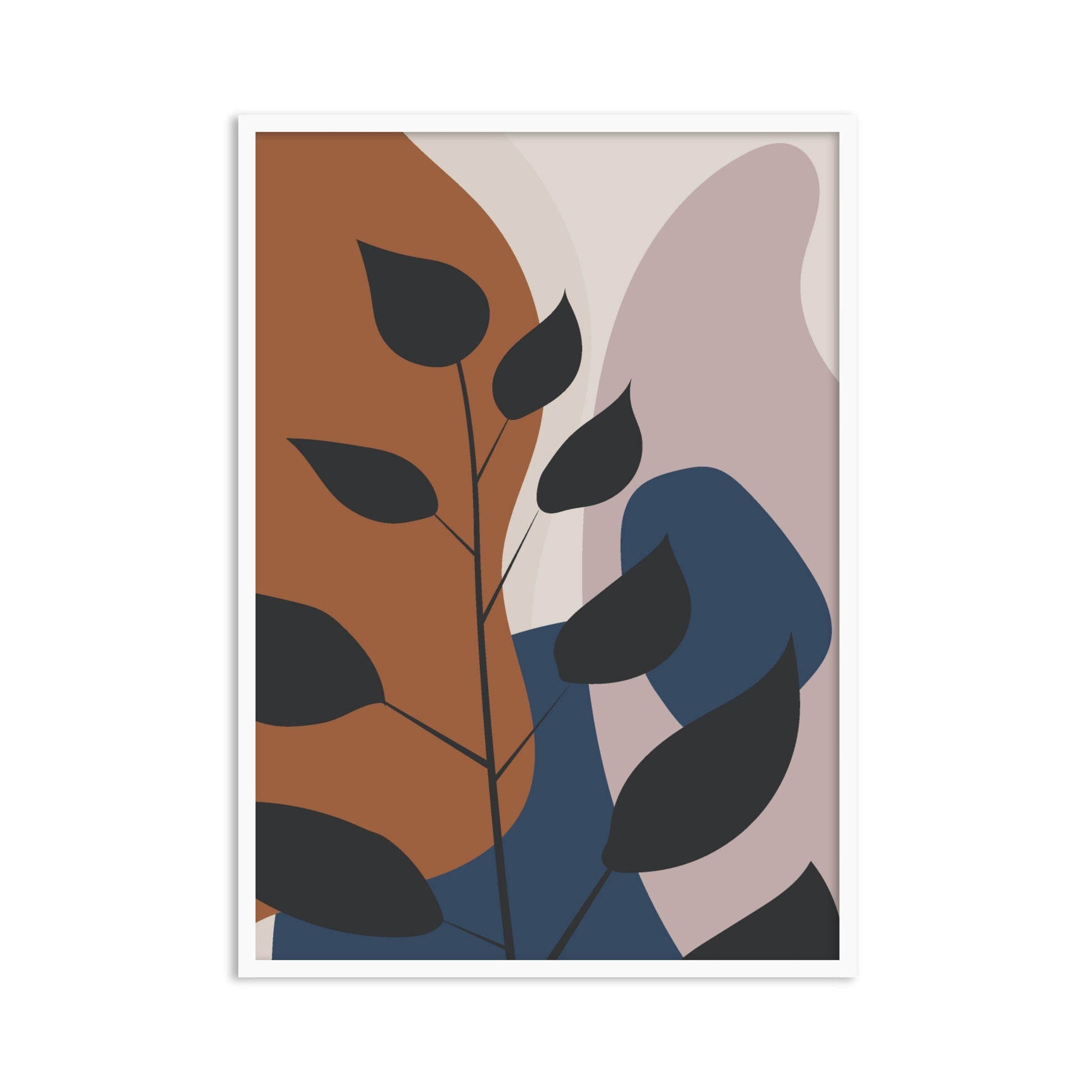 Buy Frames - Wall Frame Decor Painting Art For Living Room Bedroom and Modern Home- Leaf by The Atrang on IKIRU online store