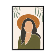 Buy Frames - Women Painting Framed Wall Art For Living Room Bedroom and Home Decor-Divine Beauty II by The Atrang on IKIRU online store