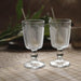 Buy Glasses & jug - Awaum Dessert Goblets - Set Of 2 With Dessert Spoons by Courtyard on IKIRU online store