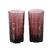 Buy Glasses & jug - Jamuni Multipurpose Cocktail & Beverages Serving Glass Set Of 2 For Home And Gifting by Courtyard on IKIRU online store