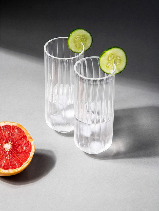 Buy Glasses & jug - Liyana Highball Transparent Mocktail & Beverage Glass For Home & Restaurant by The Table Fable on IKIRU online store