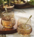 Buy Glasses & jug - Majuli Gilded Whiskey Glasses Set of 2 with Stirrers by Courtyard on IKIRU online store