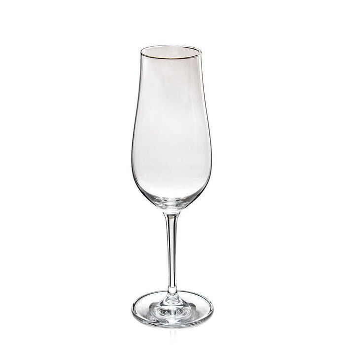 Buy Glasses & jug - Transparent Sparkling Wine Glass Set of 6 For Home Bar & Restaurant by Home4U on IKIRU online store