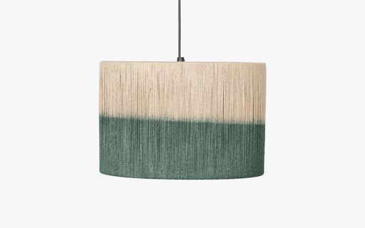 Buy Hanging Lights - Afreen Green Squat Hanging Lamp by Orange Tree on IKIRU online store