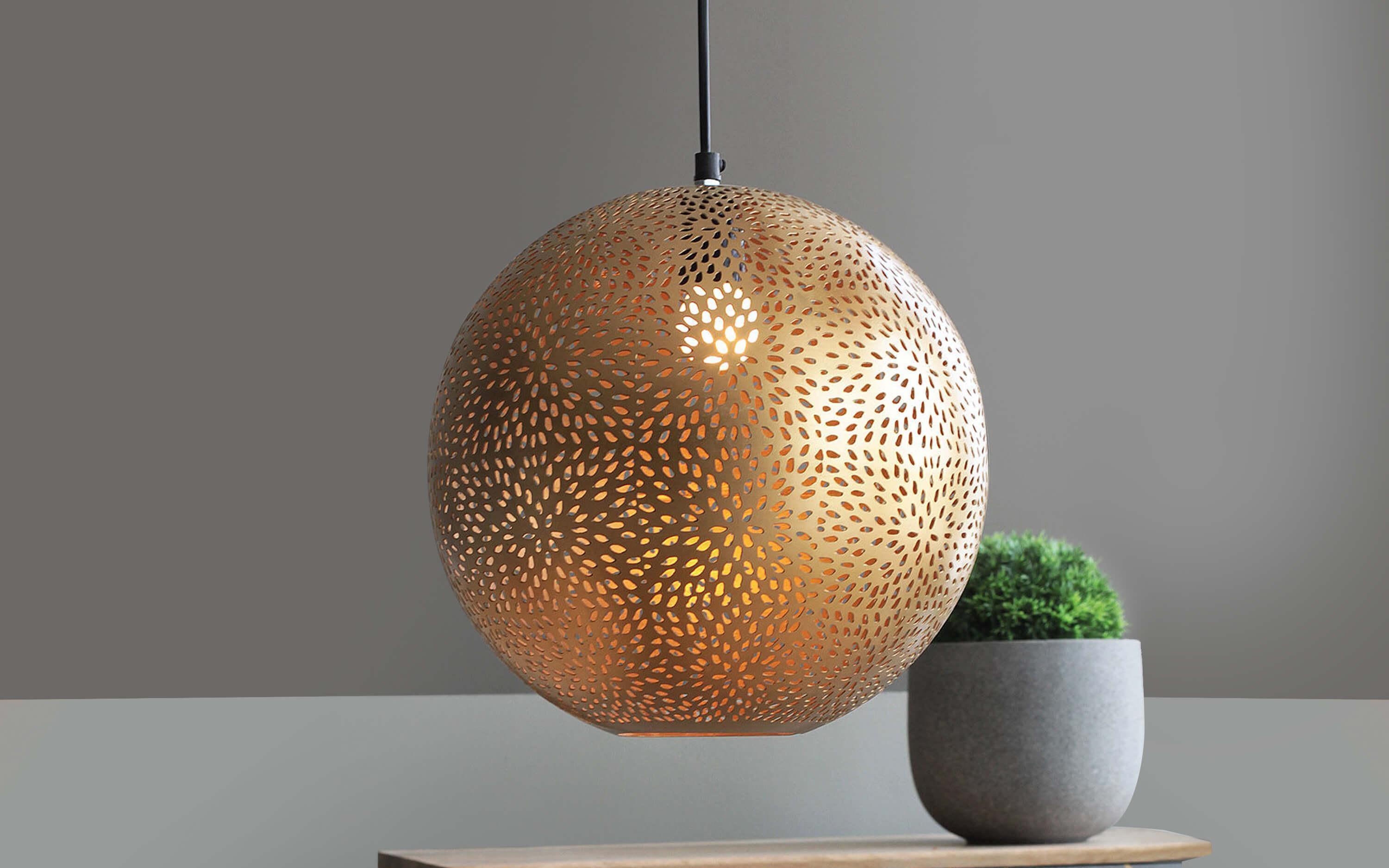 Buy Hanging Lights - Antique Hanging Lamp Light | Decorative Globe Lamp For Home And Party Decor by Orange Tree on IKIRU online store