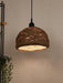 Buy Hanging Lights - Bowl Shaped Modern Pendant Light Brown Ceiling Hanging Light Lamp For Home Decor by Fos Lighting on IKIRU online store