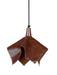 Buy Hanging Lights - Brown Leather Handkerchief Hanging Pendant Light Lamp For Home Decoration by Fos Lighting on IKIRU online store