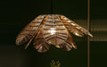 Buy Hanging Lights - Decorative Golden Flower Hanging Lamp | Ceiling Lights For Living Room and Bedroom by Orange Tree on IKIRU online store