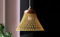 Buy Hanging Lights - Decorative Modern Wood & Iron Hanging Lamp Light For Living Room Dining & Bedroom by Orange Tree on IKIRU online store