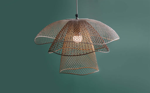 Buy Hanging Lights - Modern Decorative Metallic Hanging Lamp | Ceiling Light For Home Decor by Orange Tree on IKIRU online store