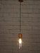 Buy Hanging Lights - Modern Glass & Wooden Hanging Ceiling Light Lamp For Indoor & Outdoor Decoration by Fos Lighting on IKIRU online store