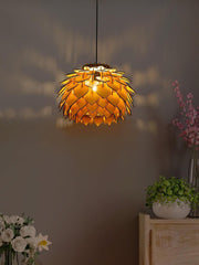 Buy Hanging Lights - Pine Cone Laser Cut Hanging Ceiling Light Lamp For Home Decor by Fos Lighting on IKIRU online store
