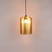 Buy Hanging Lights - Ruhani Gold Pendant Light | Hanging Lamp For Home Decor by Courtyard on IKIRU online store