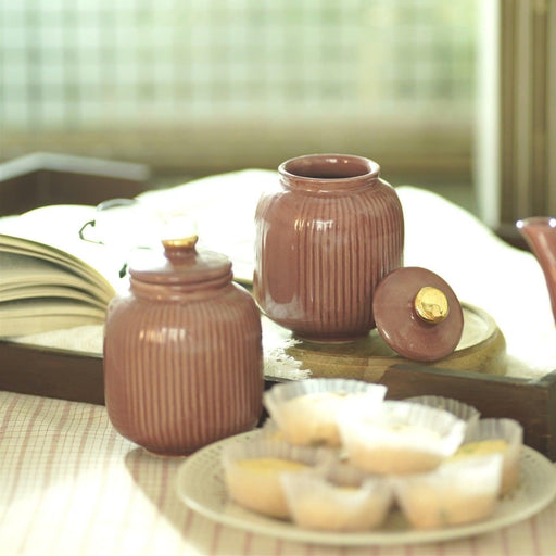 Buy Jars - Cheapora Jam Jars - Set Of 2 by Courtyard on IKIRU online store