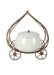 Buy Jars - Stylish Metal Carriage With White Jar | Decorative Centerpiece For Table by Amaya Decors on IKIRU online store