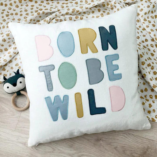 Buy Kids Pillows/ Cushions/ Bolsters - Born To Be Wild Throw Cushion by Masilo on IKIRU online store