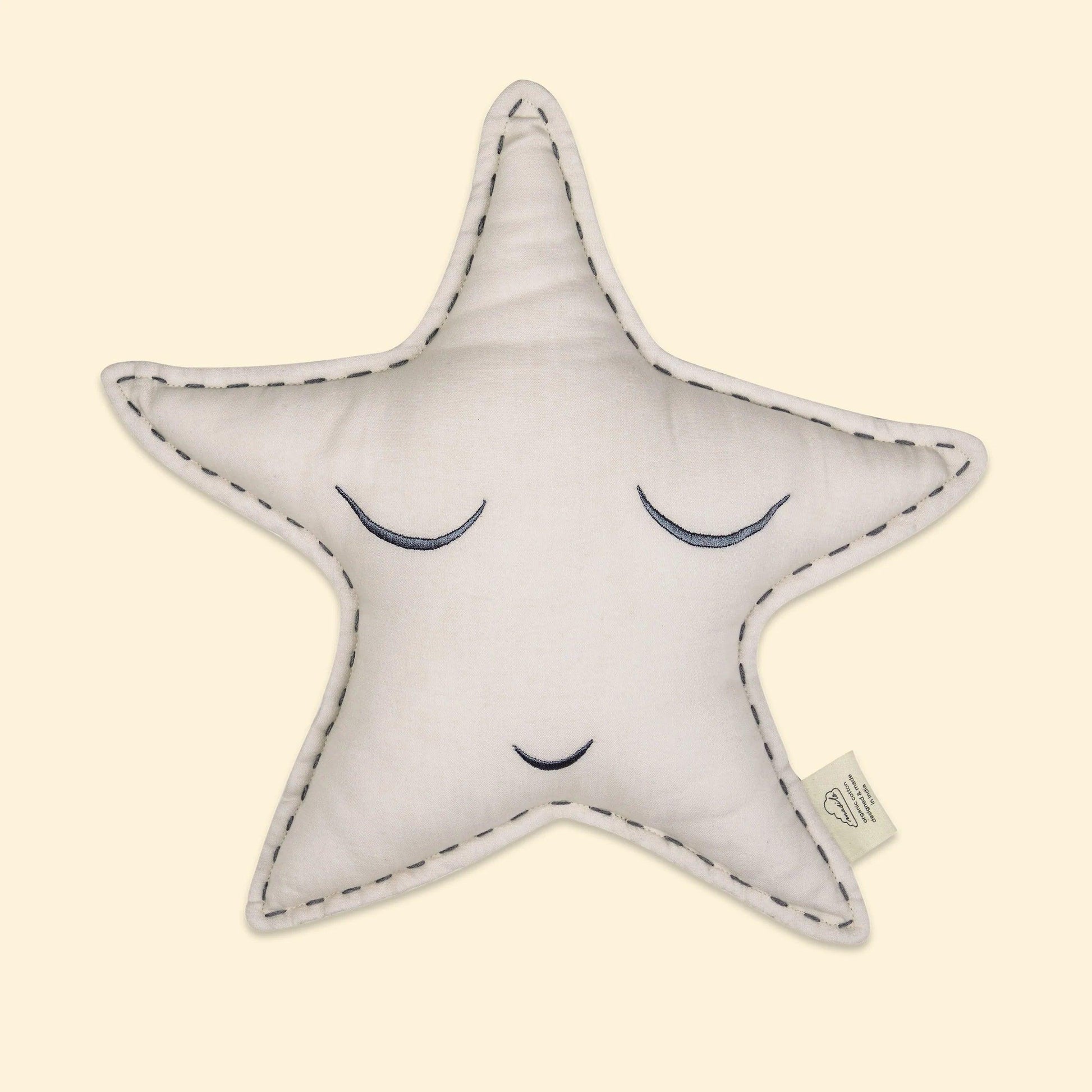 Buy Kids Pillows/ Cushions/ Bolsters - Organic Shape Cushion Sleepy Star for Home Decor | Sofa Set Pillow by Masilo on IKIRU online store