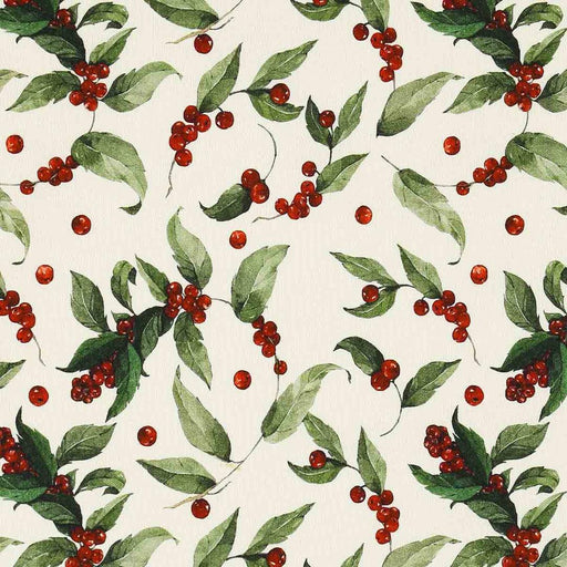 Buy Kitchen Apron - Stylish Cotton Apron For Kitchen- Leaf and Cherry Motifs Printed by Home4U on IKIRU online store