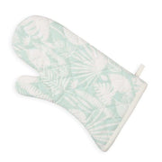 Buy Kitchen Gloves - Cotton Oven Glove | Floral Printed Oven Glove Green & White by Home4U on IKIRU online store
