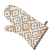 Buy Kitchen Gloves - Taimi Soft Cotton Printed Oven Gloves Multicolor by Home4U on IKIRU online store