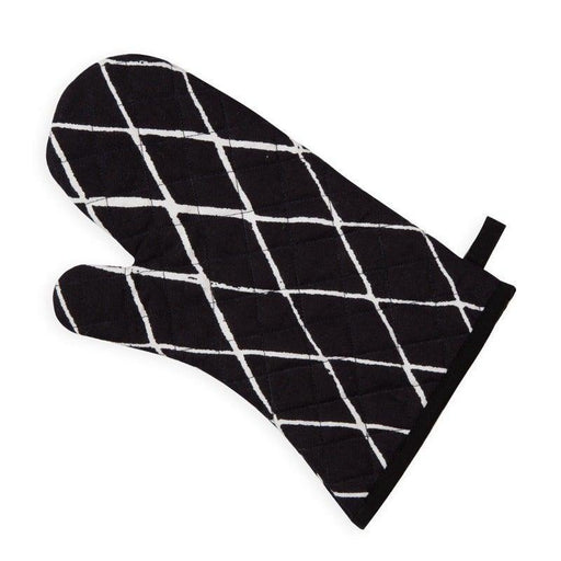 Buy Kitchen Gloves - Trapunta Black & White Oven Glove by Home4U on IKIRU online store