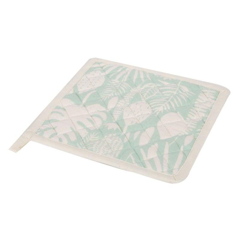 Buy Kitchen Utilities - Floral Printed Pot Holder Cotton Green and White by Home4U on IKIRU online store