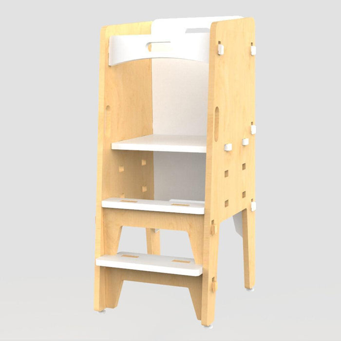 Buy Learning and Play - Yellow Lychee Toddlers Kitchen Learning Tower | Kids Play Step Stool by X&Y on IKIRU online store