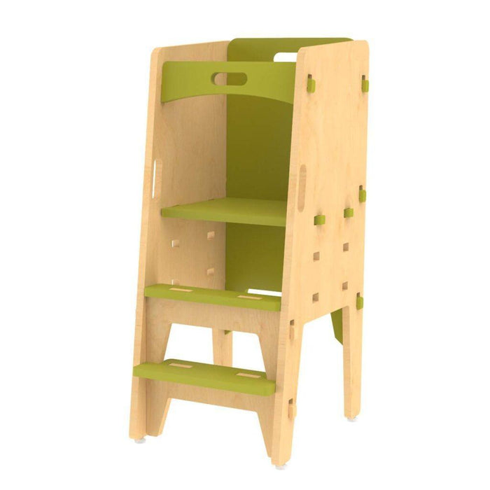 Buy Learning and Play - Yellow Lychee Toddlers Kitchen Learning Tower | Kids Play Step Stool by X&Y on IKIRU online store